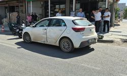 Adıyaman'da motosiklet ile otomobil çarpıştı: 1 yaralı