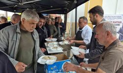 Alaçam'da Ahilik Haftası'nda ahi pilavı ikramı