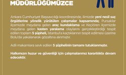 Ankara Emniyet'inden yeni nesil suç örgütlerine operasyon: 5 kişi tutuklandı