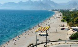 Antalya sahillerinde okul öncesi yoğunluğu