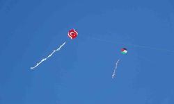 Ardahan'da umut uçurtmaları Gazze için gökyüzünde