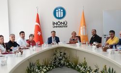 Arslantepe kazı heyeti Rektör Akpolat'ın konuğu oldu