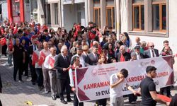 Artvin'de Gaziler Günü kapsamında kortej yürüyüşü düzenlendi