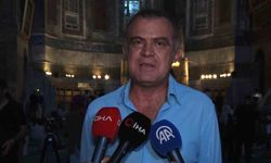 Ayasofya restorasyonunda yeni bir aşamaya geçildi: 'Doğu yarım kubbenin restorasyonuna başlayacağız'