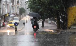 Aydın'da sağanak yağış etkili oldu