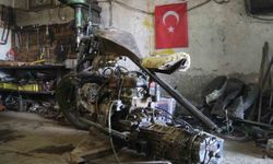 Babası 'olmaz' dedi o ikna etti, araba motorundan motosiklet yaptı