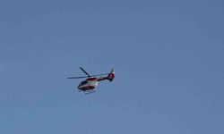 Bahçesaray'da perikardit hastası helikopter ambulansla Van'a sevk edildi