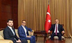 Bakan Fidan, TÜRKPA Genel Sekreteri Hasan ile görüştü