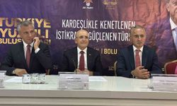 Bakan Şimşek Bolu'da iş dünyası ve teşkilatla buluştu