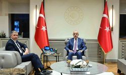 Bakan Uraloğlu, İzmir Büyükşehir Belediye Başkanı Tugay'ı kabul etti