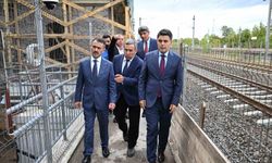 Bakan Yardımcısı Boyraz, tarihi garda restorasyon çalışmarını inceledi