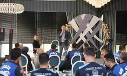 Başkan Büyükgöz zabıta personeliyle buluştu