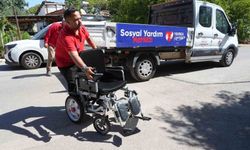 Başkan Kocagöz engelli vatandaşın akülü sandalye talebini saatler içinde yerine getirdi