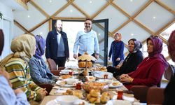 Başkan Özlü, Başiskele'nin üretken kadınları ile bir araya geldi