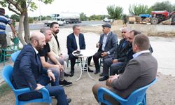Başkan Şimşek muhtarlarla bire bir temasta