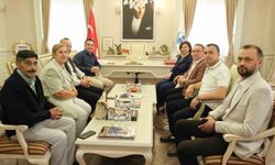 Başkan Ünlüce'den, Başkan Dökmeci'ye ziyaret