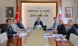 Bayburt'ta sosyal yardım vakıflarının çalışmaları değerlendirildi