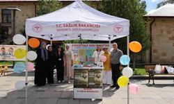 Bayburt'ta vatandaşlara sağlıklı yaşam alışkanlıkları anlatıldı