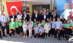 Bayındır'da yenilenen Kızıloba İlkokulu törenle hizmete açıldı