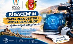 BİGACEM'in 'Yapay Zeka Destekli Medya Uzmanlığı' eğitim projesi onaylandı