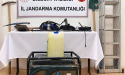 Bilecik'te define arayan 2 kişi suçüstü yakalandı