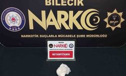 Bilecik'te üzerinde metamfetaminle yakalandı