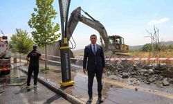 Bingöl'de 350 dönümlük askeri alanda tarihi dönüşüm başladı