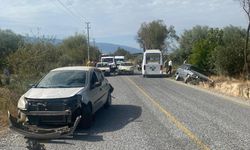 Bozdoğan'da zincirleme trafik kazası: 2 yaralı
