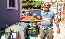 Büyükşehir'den üzüm üreticilerine makine desteği