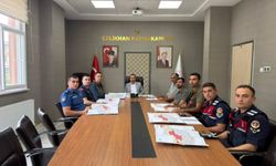 Çelikhan'da güvenlik ve doğa koruma toplantısı gerçekleştirildi