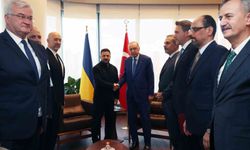 Cumhurbaşkanı Erdoğan, Ukrayna Başbakanı Zelenskiy'i kabul etti