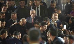 Cumhurbaşkanı Erdoğan'a Samsun'da vatandaşlardan sevgi gösterisi