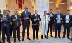 Depremde hasar gören tarihi Musalla Camii yeniden ibadete açıldı