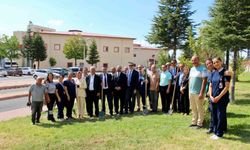 Devlet Hastanesi'nde ağaçlandırma seferberliği