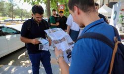 Diyarbakır'da üniversite öğrencileri 'Hoş geldin' standında karşılanıyor