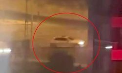 Drift atıp vatandaşlara geceyi zehir etti