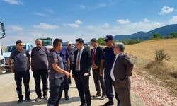 Dumlupınar Kaymakamı Karahan'dan köy ziyaretleri