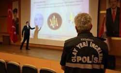 Elazığ emniyetinden itfaiye ve sağlık personeline adli delil eğitimi