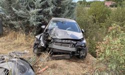 Elazığ'da otomobil ağaca çarptı: 4 yaralı