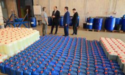 Elazığ'daki Gazi MTAL günlük 10 ton temizlik malzemesi üretiyor