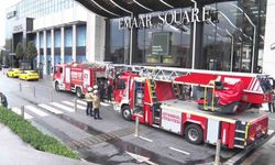 Emaar AVM'de yangın paniği