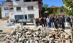 Emet Kaymakamı Başkapan, Eseler köyündeki çalışmaları inceledi