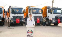 Erbaa Belediyesi araç filosunu güçlendirdi