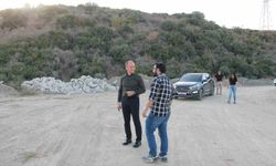 Erzin Kaymakamı Akpınar, organize sanayi bölgesindeki çalışmaları inceledi