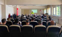 Erzincan'da huzurevi sakinleri ve çalışanlarına trafik güvenliği eğitimi
