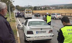 Eskişehir'de 7 araçlı zincirleme kaza: 1 yaralı