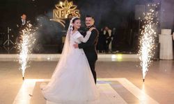 Gazeteci Hüseyin Tülek ve Fatmanur çiftinin en mutlu günü