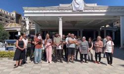 Grand Termal Otel çalışanlarının maaş ve tazminat protestosu sürüyor