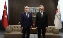 İletişim Başkanı Duran, Mehdi Eker ile görüştü