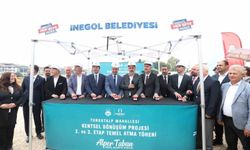 İnegöl'de kentsel dönüşümün 2. ve 3. etaplarında temel atıldı